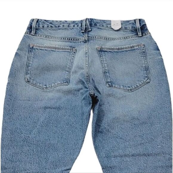 NEW Good American Good Classic Twisted Slit Split Ankle Denim Med Wash Size 8/29 - Picture 5 of 12